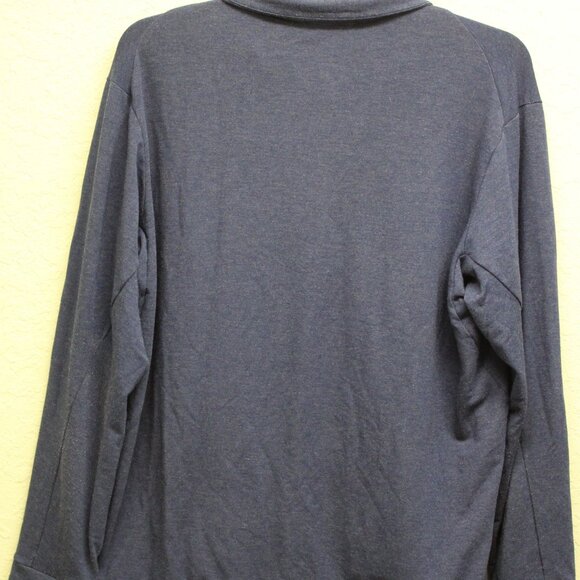 Nike Activewear Top Men's XL Blue Heather Dri-FIT Polyester - Picture 5 of 9